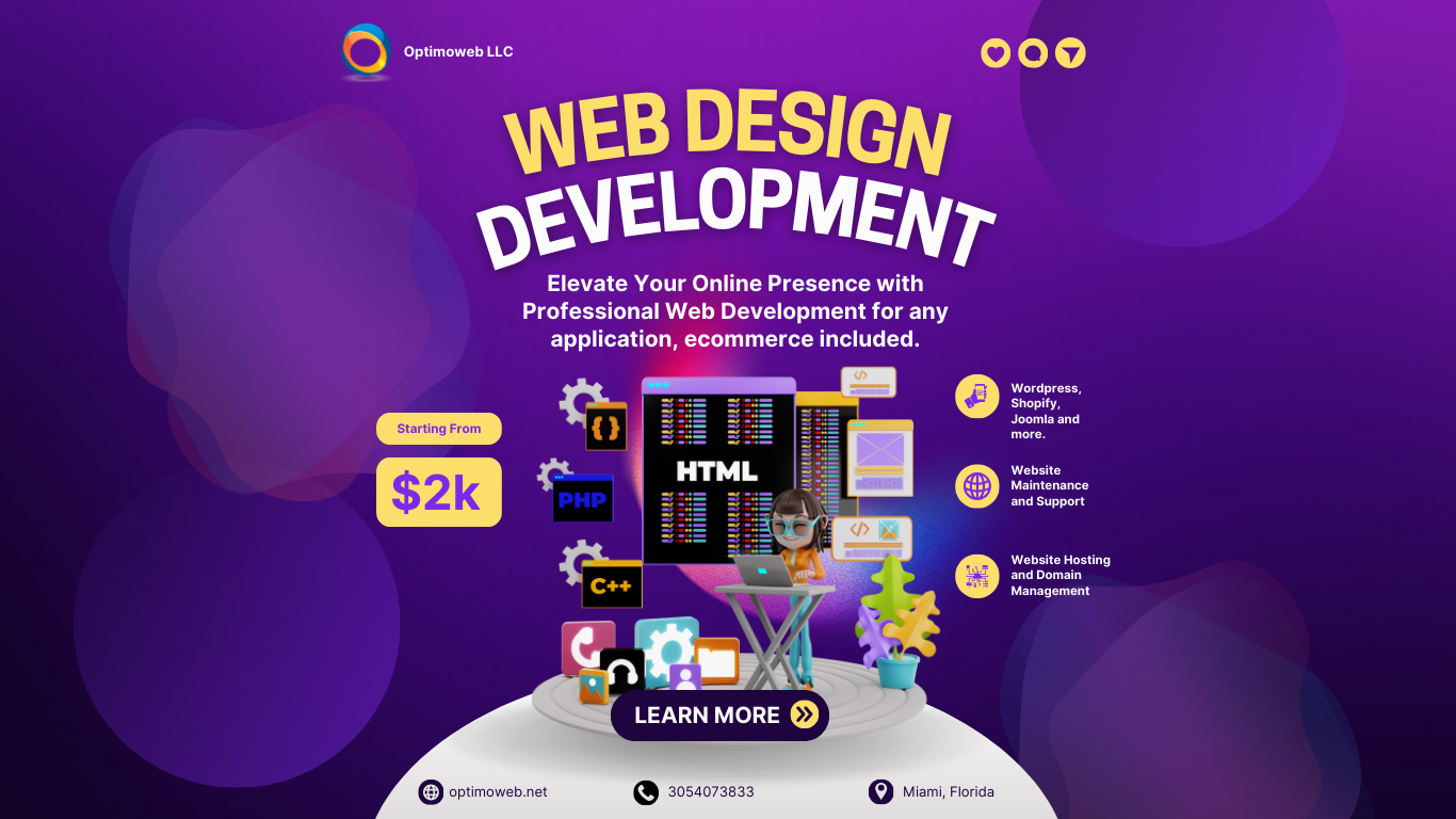 a strong online presence is a must for businesses and individuals alike. Website design and development is a key aspect of this online presence. Having a well-designed and effectively developed we