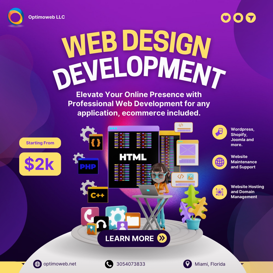 strong online presence is a must for businesses and individuals alike. Website design and development is a key aspect of this online presence. Having a well-designed and effectively developed we